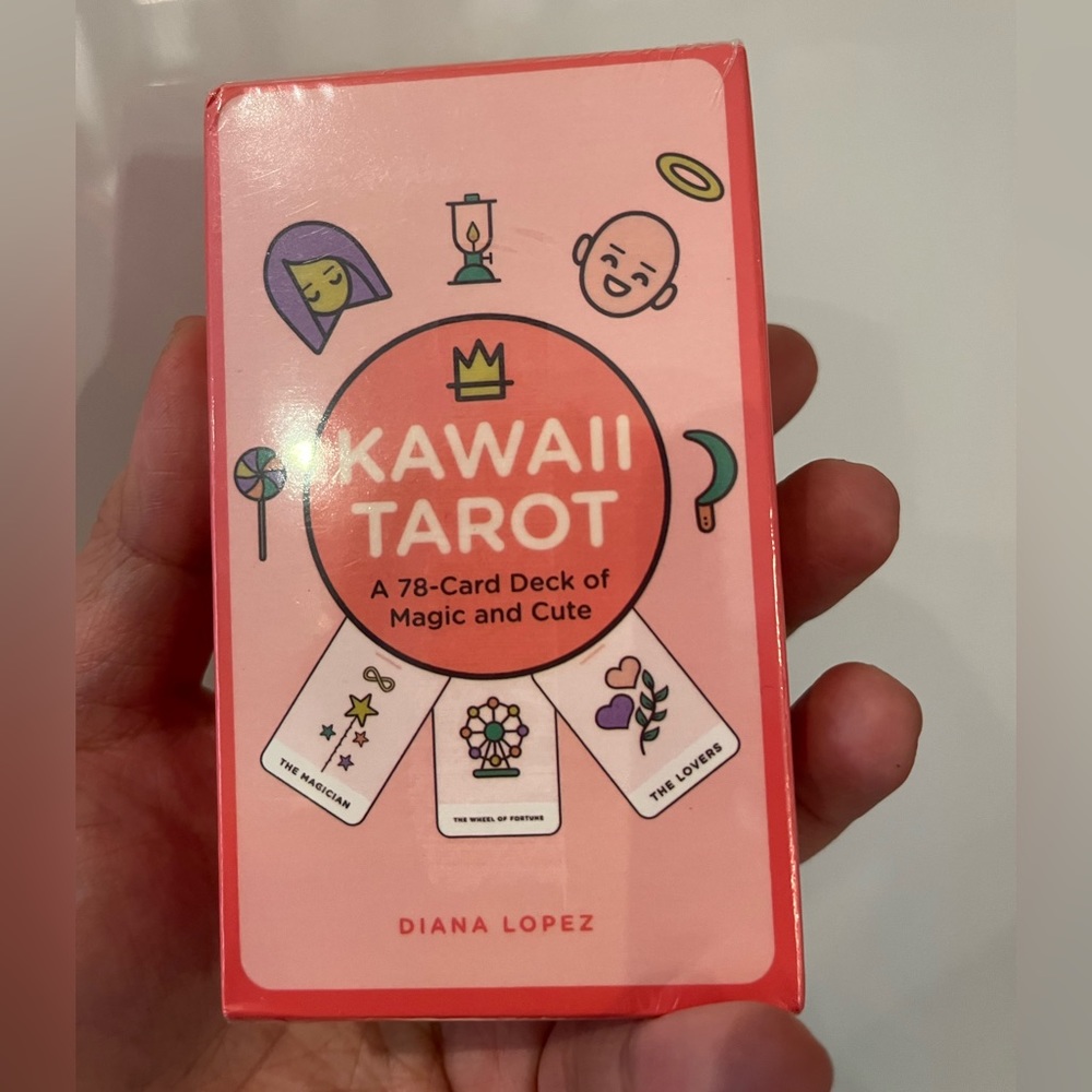 KAWAII TAROT by Diana Lopez Deck Card Mystic Game Fortune Telling Magic Cute New